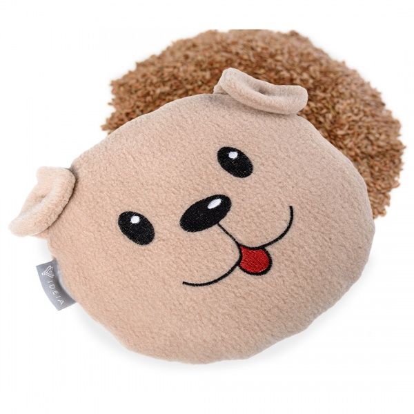 Подушка IDEIA грелка 21х18 см Песик с семенами льна бежевый 8000030043 