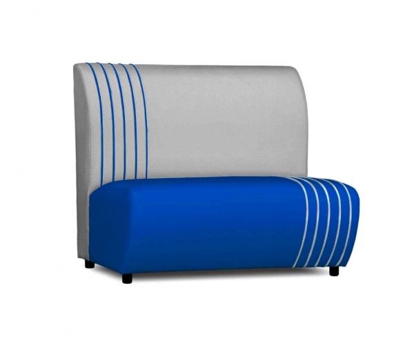 Уголок кухонный Берегиня Мохито (1,2 х 0,74 м) бело-синий 