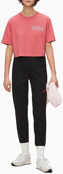 Футболка Calvin Klein Performance CROPPED SHORT SLEEVE T-SHIRT 00GWS0K165-607 XS червоний