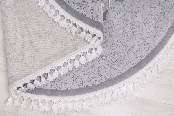 Килим Art Carpet BONO 300 P56 gray О 120x180 см 