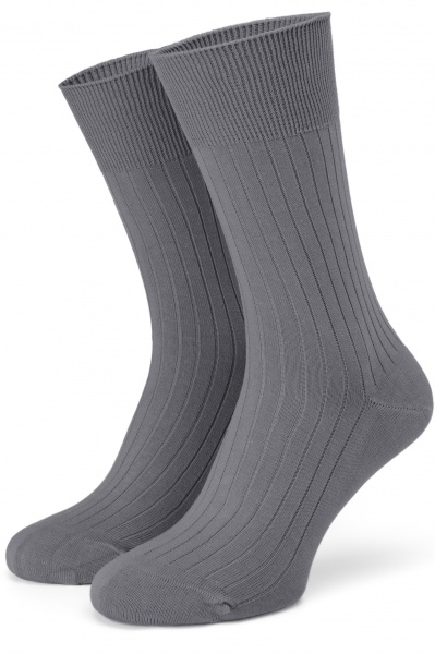 Носки KRAGO Fumo Ribbed sk-2-014 р.43-46 серый