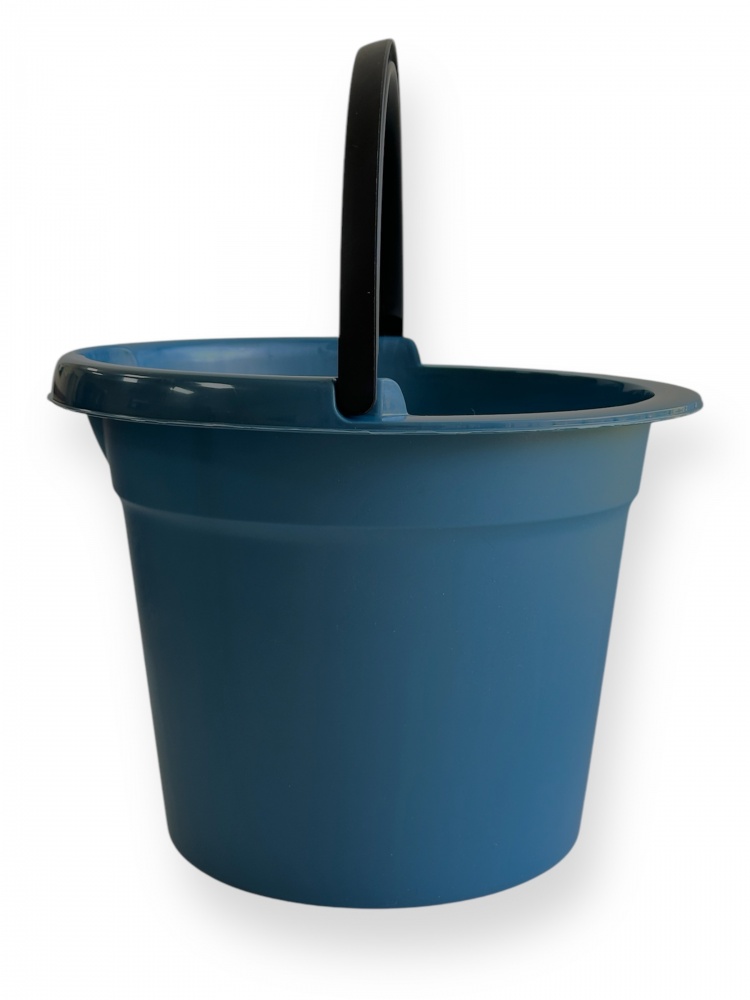 Ведро обычное Viva Lux 8 л индиго
