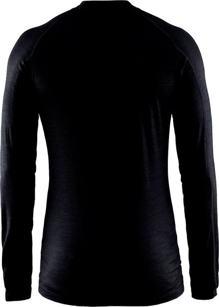 Термофутболка Craft Merino Lightweight CN LS Man 1906618-999000 L чорний