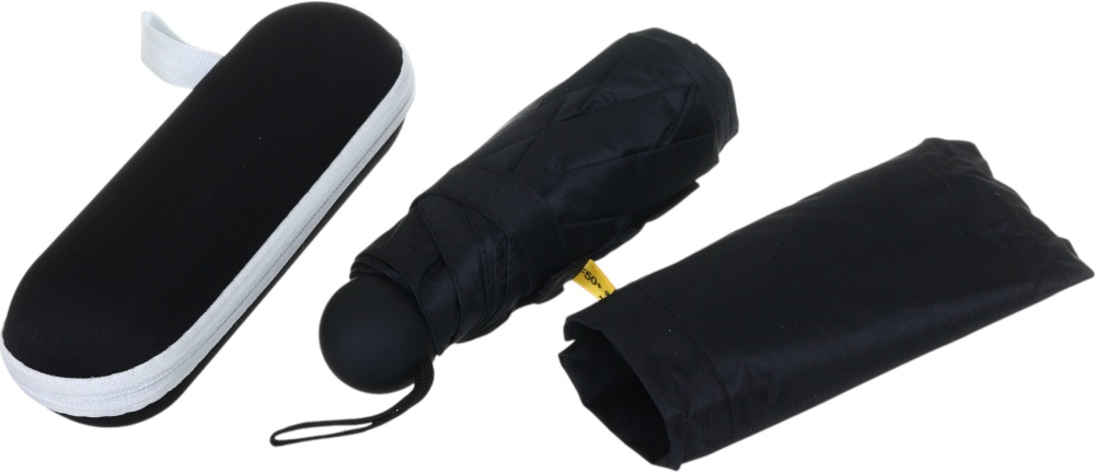 Парасолька Sensio складана кішенькова с захистом від UF промінів в кейсі NQ-1 чорний