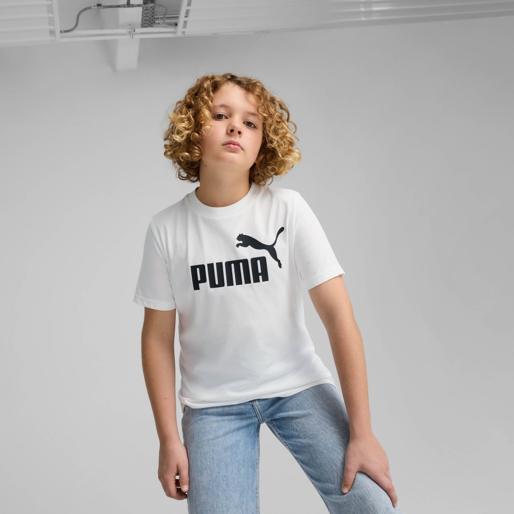 Футболка Puma ESS No. 1 Logo Tee B 68490602 р.176 білий
