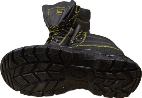 Ботинки MAN.GO S3 CI SRC 7501 защитные р.45 черный