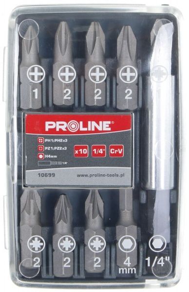 Викрутка зі змінними насадками Profix 999006