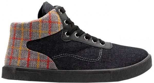 Кеды Олдком London р.37 черныйсерый 