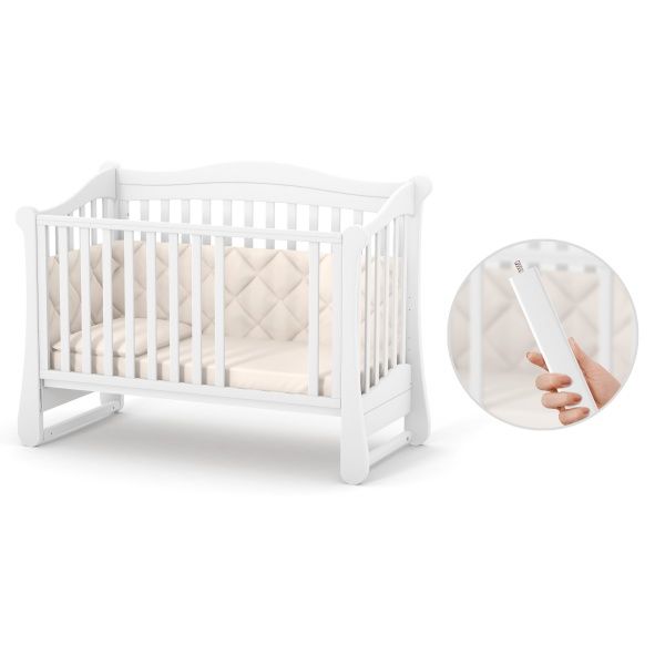 Кроватка детская Veres ЛД18 белый 18.3.1.1.06