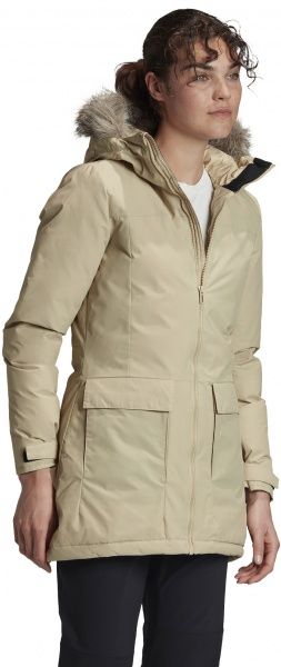 Куртка-парка Adidas W XPLORIC Parka GE7790 р.XL бежевый