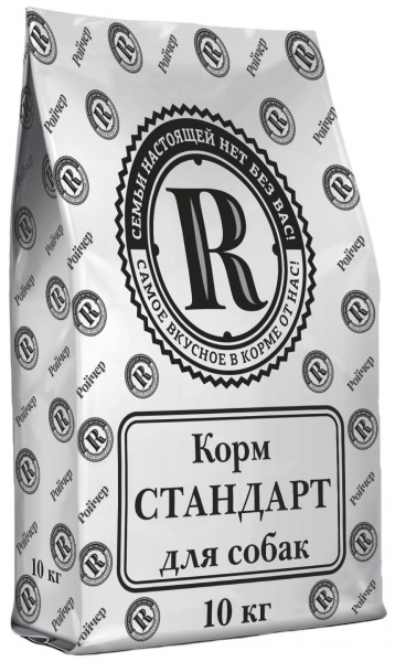 Корм собак для всех пород Ройчер Стандарт 10 кг
