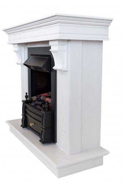 Камінокомплект ASTRA FLAME Гермес White + Прометей