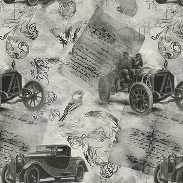 Обои виниловые горячего тиснения Vinil Авто декор СШТ 2-1150 1,06x10,05 м 