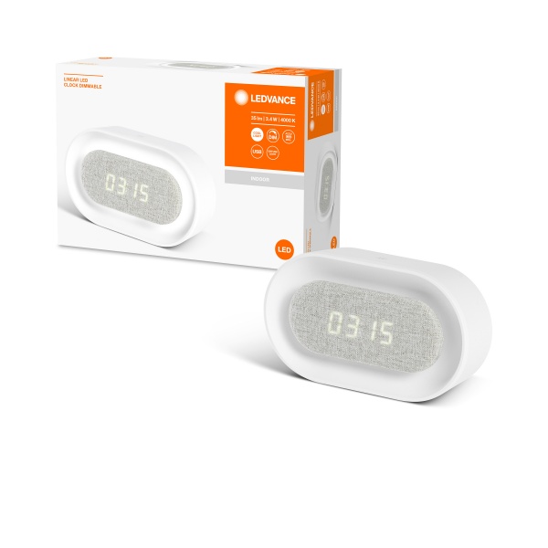 Нічник-годинник Ledvance Linear Led Clock 3,4 Вт 