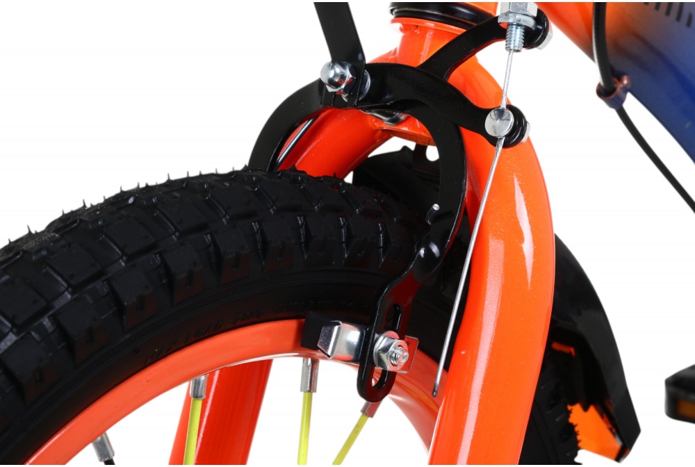 Велосипед детский MaxxPro kids 16' KQ-23 голубой с красным