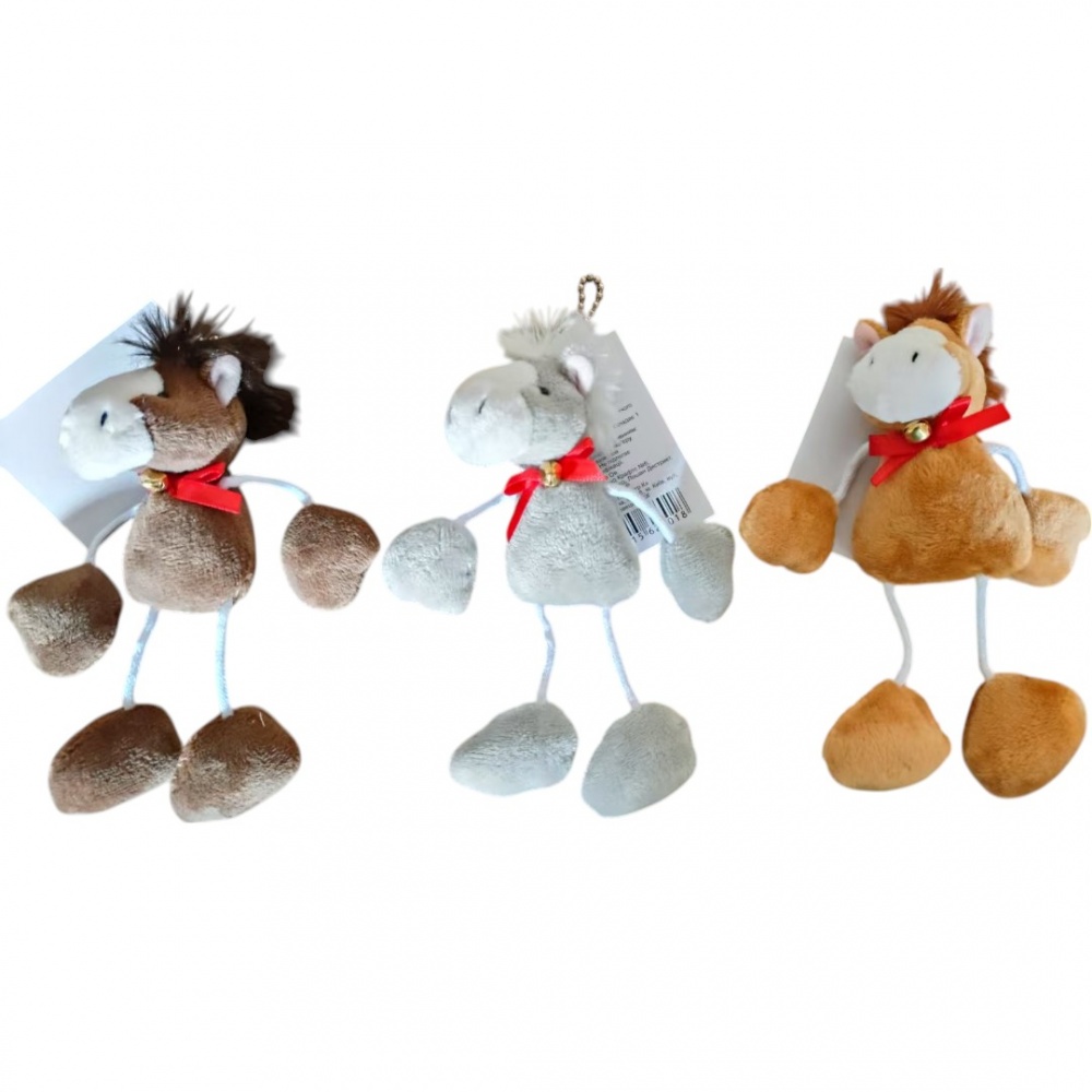 Сувенир новогодний Leo Arts & Crafts лошадка с длинными ножками в ассортименте (LEO24-681A-F/13CM) 13 см