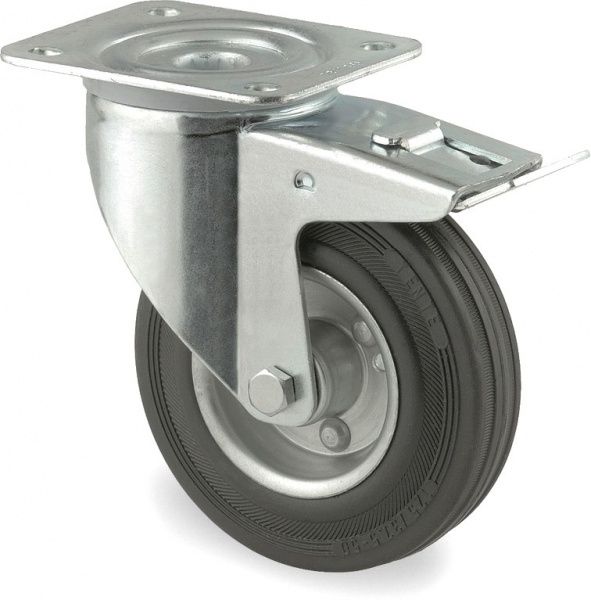 Колесо поворотне з гальмом 3377 DVR 200 P63 TENTE 