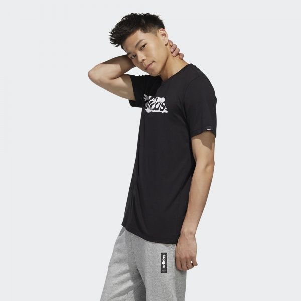 Футболка Adidas M BRSHSTRK V2 T FM6277 L чорний