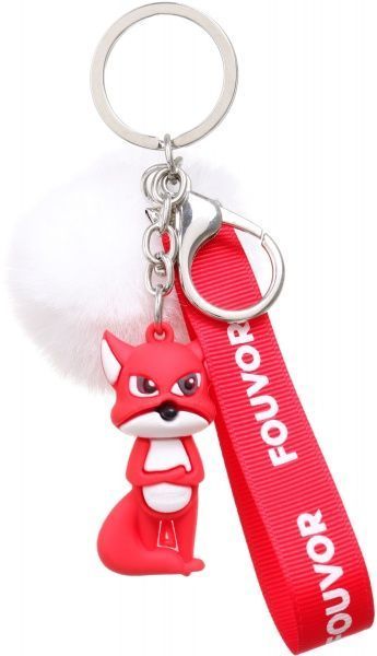 Брелок Nota Bene для рюкзаков с помпоном Лис SL20HC074