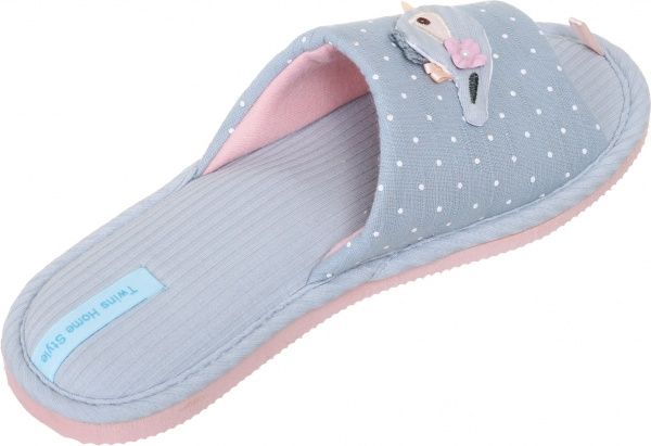 Тапки домашние Twins HS-VL Птичка бирюза р. 40 