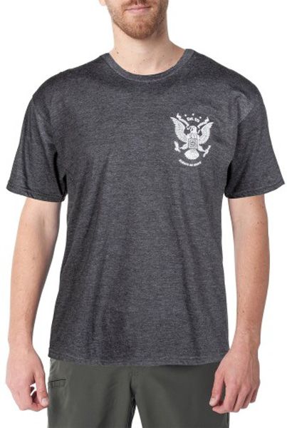 Футболка чоловіча 5.11 Tactical Presidential Eagle 41191LLW-081 р. M темно-сірий