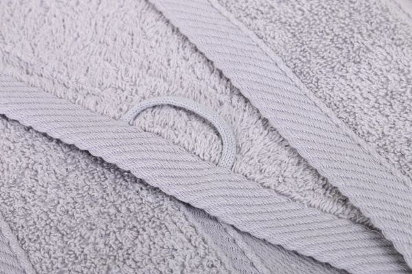 Полотенце махровое МХ Б593 70x130 см серый Yanatex 