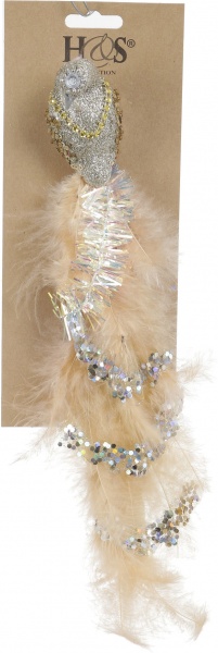 Фигурка декоративная Павлин 9х24х6 см HC4503840