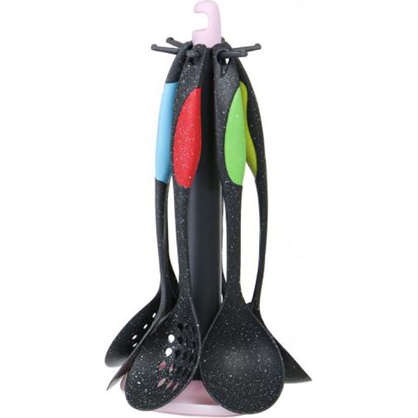 Набор кухонных принадлежностей 7 предметов на подставке LD-SNA43P/7 UP! (Underprice)