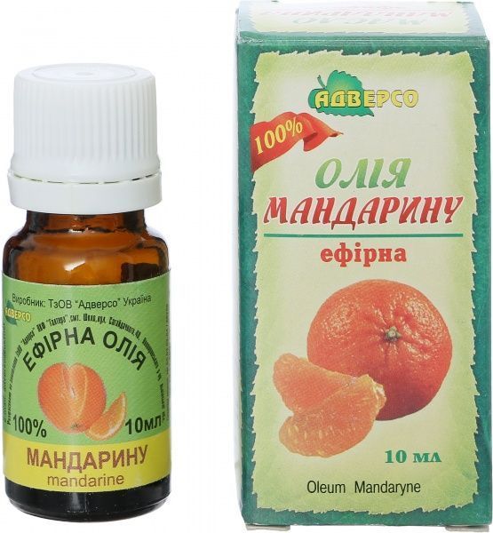 Эфирное масло Адверсо Мандаринова 10 мл 