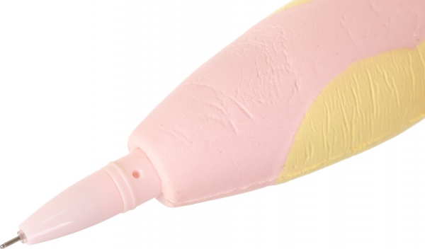 Ручка гелева М'яка лапка світло-рожева 