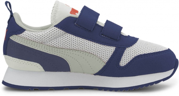 Кроссовки Puma R78 V PS 37361714 р.UK 1 бело-синий