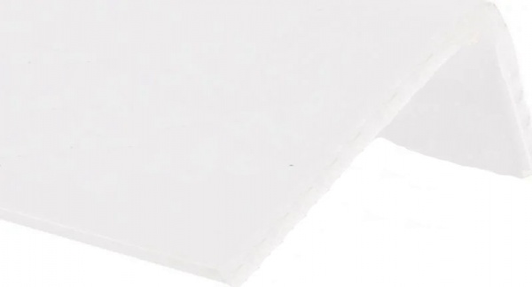 Кутник Dardan ПВХ 40х20х3000 мм білий