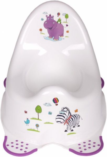 Горшок Prima-Baby Hippo белый 8648.91(AB)