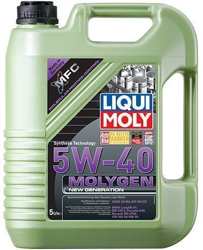 Моторное масло Liqui Moly 5W-40 5 л (39023)