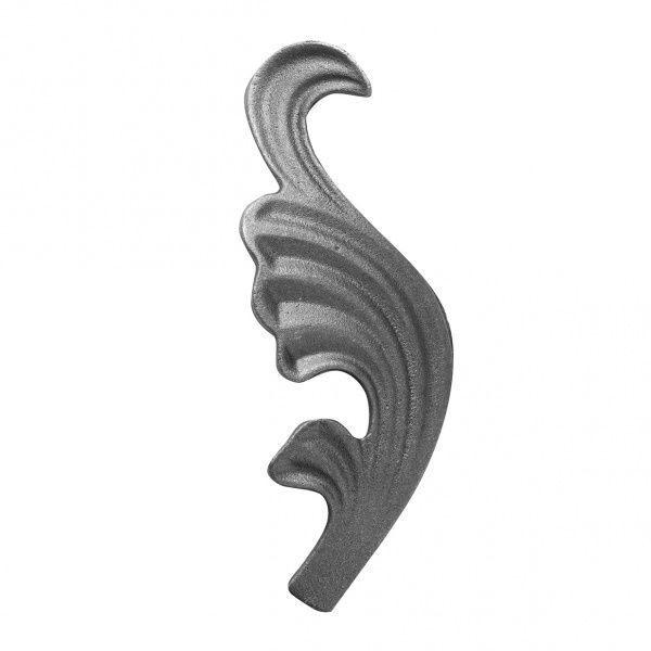 Декоративная вставка Укрітарм Листочек правый 160х60 мм 2170R