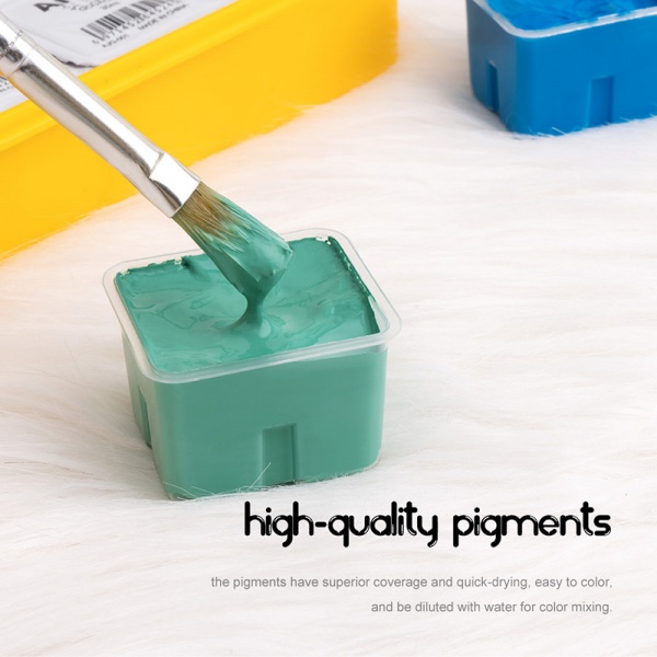 Набор гуашевых красок AJG-001-18B 18 цветов 30 мл LC302338 Arrtx