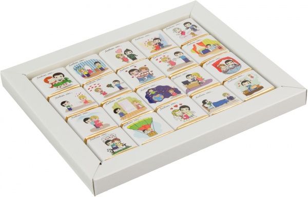 Шоколад Shokopack Love is 20 плиток 100 г (4820194870113) 