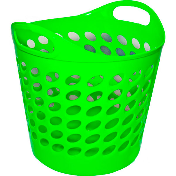 Кошик ММ-Пласт круглий 20 л салатовий 