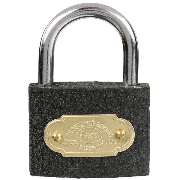 Замок навесной №364 38 мм серый