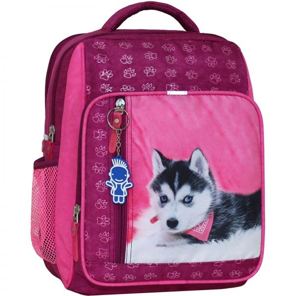 Рюкзак шкільний Bagland Школяр Супер 141д рожевий (0012870)