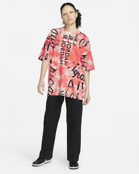 Футболка Jordan DN2769-635 р.XL малиновий