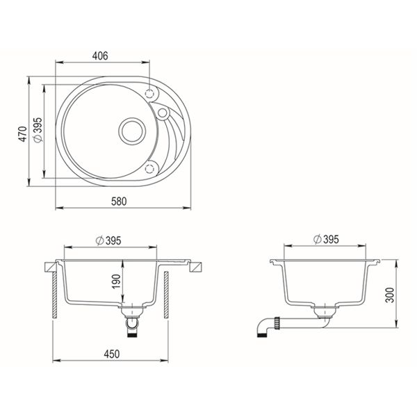 Мойка врезная Teka Clave 45 S-TQ (40148150) оникс 