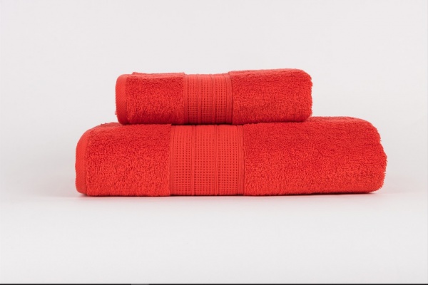 Полотенце махровое Classic 70x140 см коралловый Saffran 