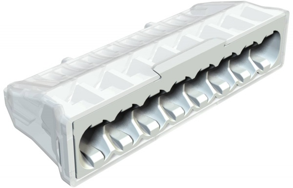 Клема швидкого монтажу OBO Bettermann 5 шт. сірий 2054523 