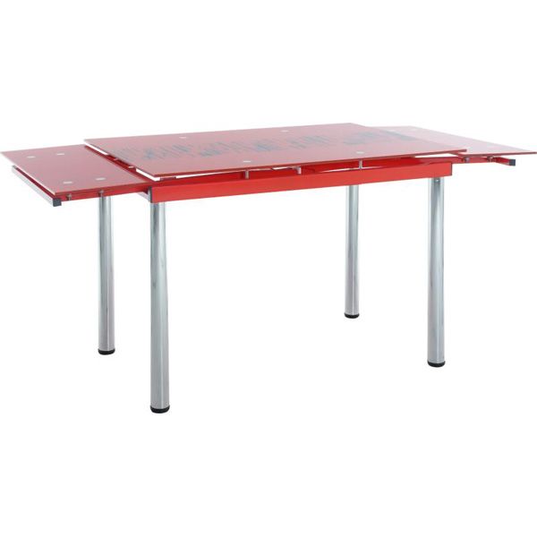 Стол обеденный раскладной Maximum DT TR 110х80 см арт-зебра