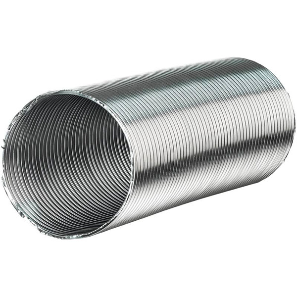 Гофра 1 м еластична 0,1 мм алю Ф130 мм Вентс 