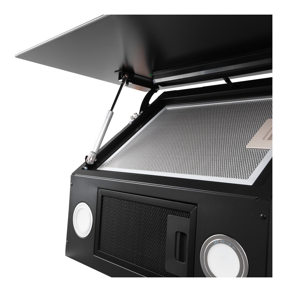 Витяжка Interline STREAM MATT BL A/60/GL/M