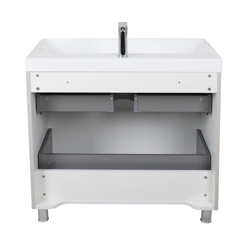 Тумба на ножках Aqua Rodos Vista Kashemir с умывальником Deep 90 см