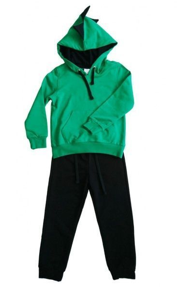 Комплект Роза Діно 200143 р.110 зелений із чорним 