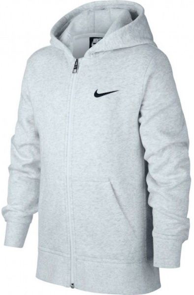 Джемпер Nike B NSW HOODIE YA76 BF FZ 619069-051 р. M світло-сірий
